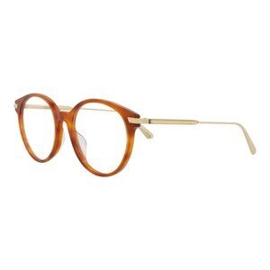 Dior Womens Round/Oval Havana Gold Transparent Fashion Designer Eyewear